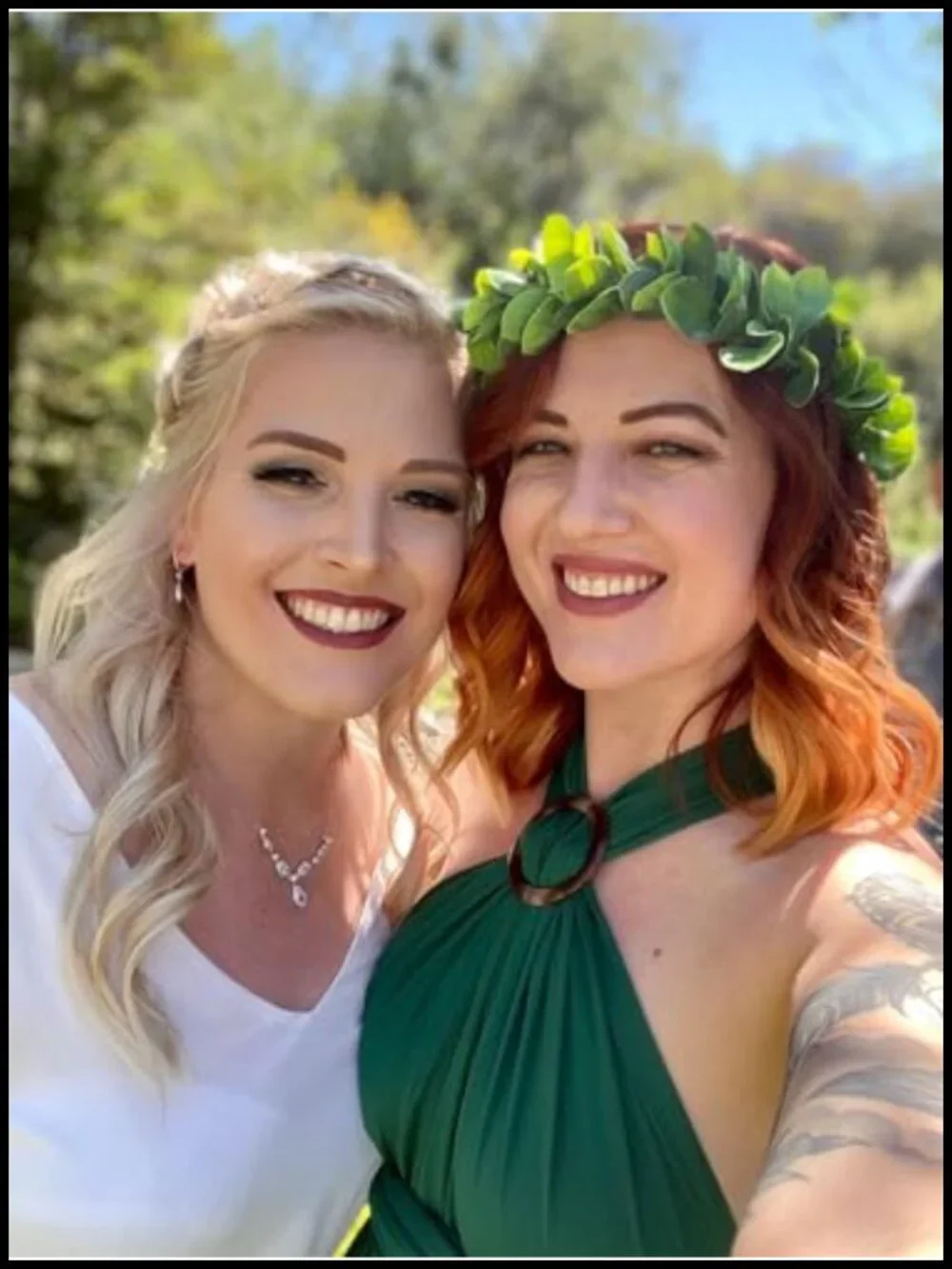 Handmade Floral Headband Wedding Bridal Nature Berries Festival Woodland Crown